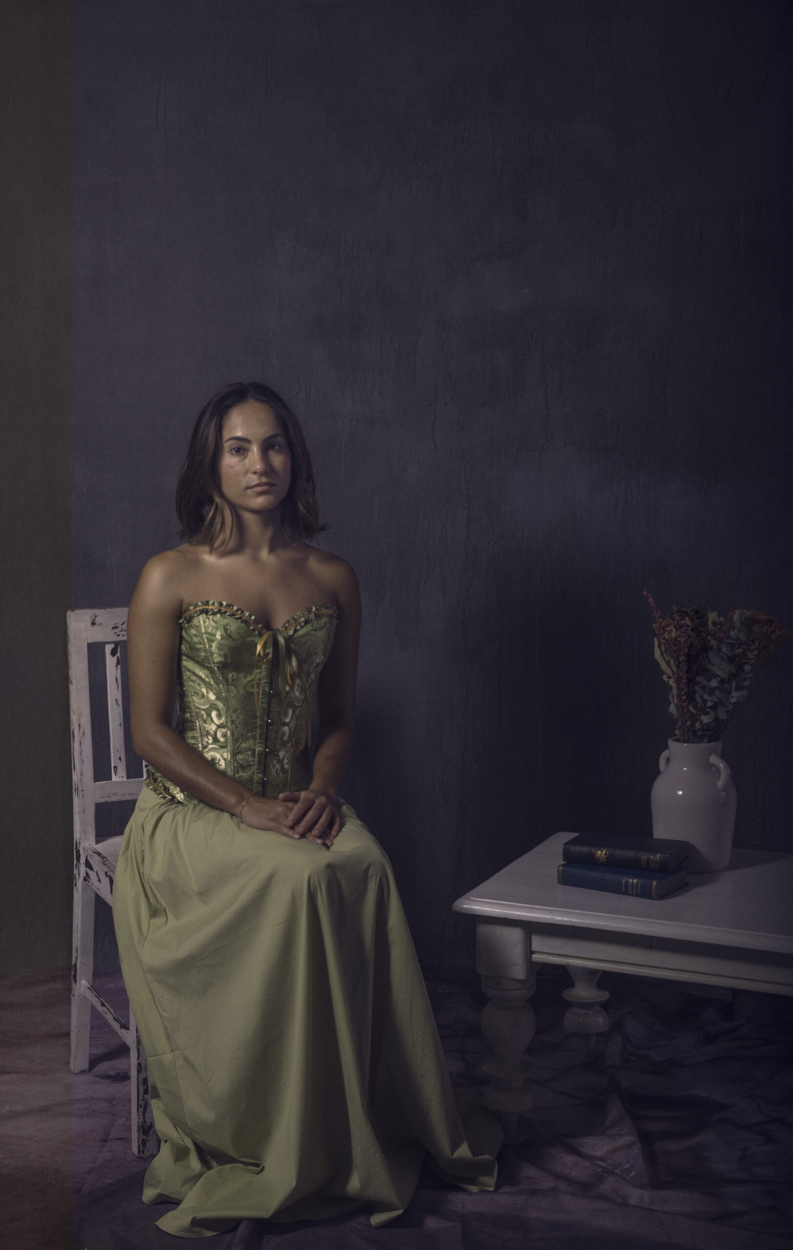 Fine art portrait photographer Perth — painterly Old Master style portrait